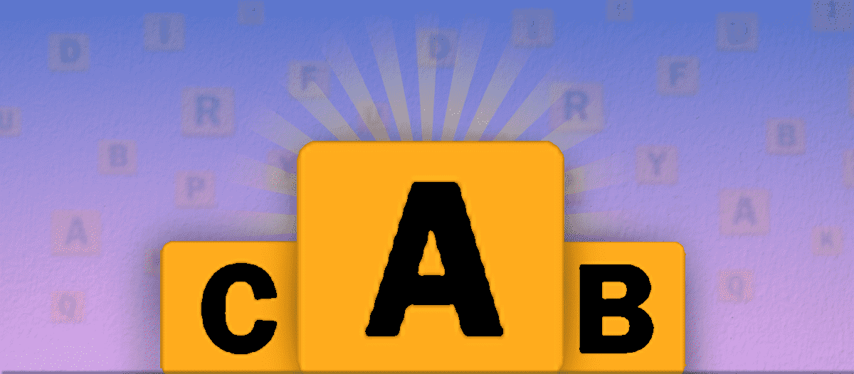 Touch Alphabets in order Preview Screenshot